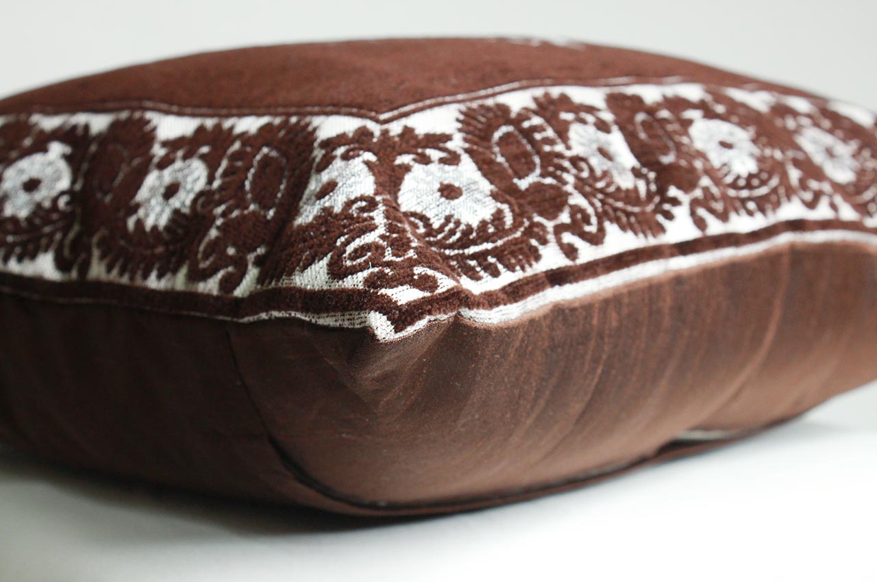 Chenille Alpona Cushion Cover (16*16 Inches)  Set of 2 Pc